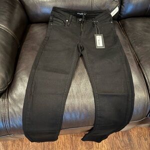 Just Black Denim Black Skinny Jeans